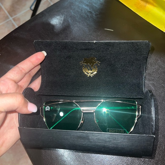 Wildfox green lenses sunglasses